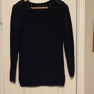 Rachel Zoe Navy Knit Sweater